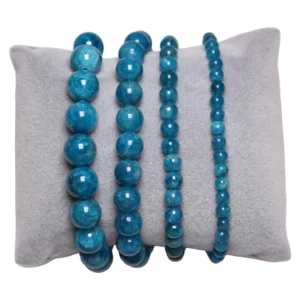 Bracelet pierre Apatite bleue