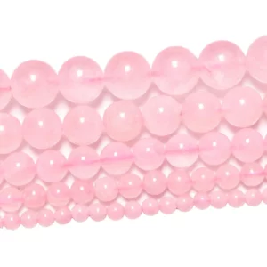 Fil de perle Quartz rose A