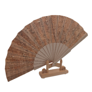 Éventail en liège T